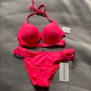 Bright Pink Bikini Set